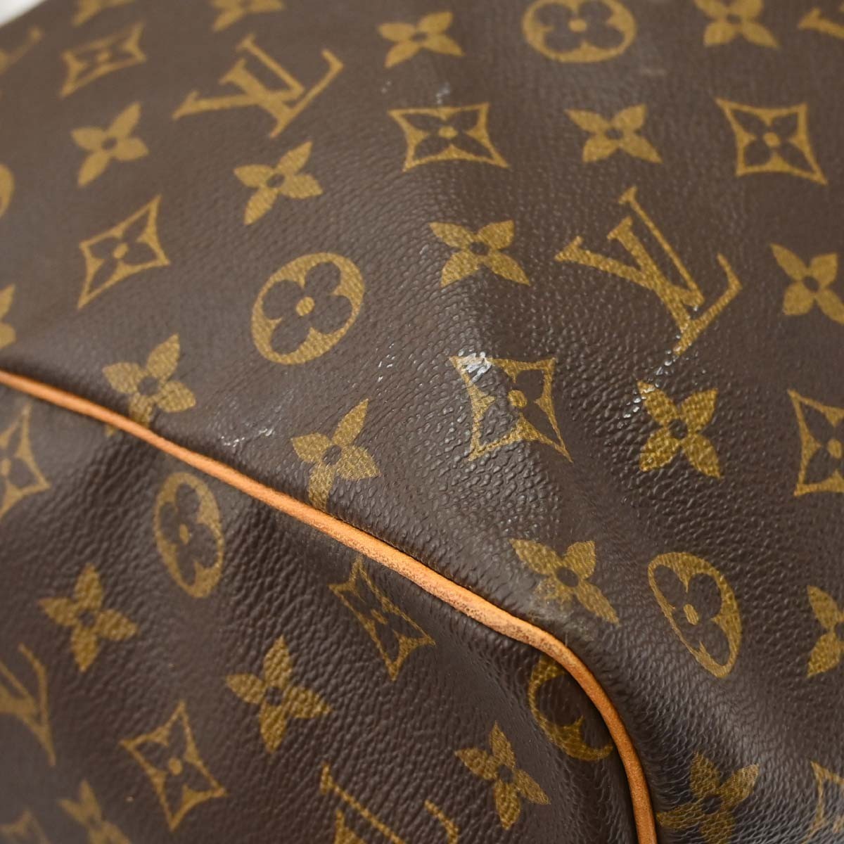 Louis Vuitton Keepall Monogram Canvas, Brown, Canvas, Travel Bag