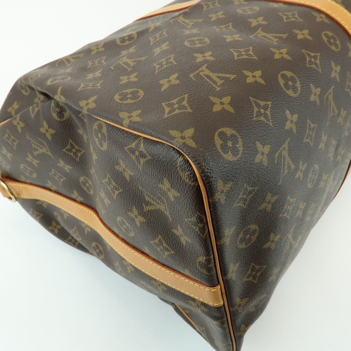 Louis Vuitton Keepall Bandouliere Monogram Canvas, Brown, Canvas, Travel Bag