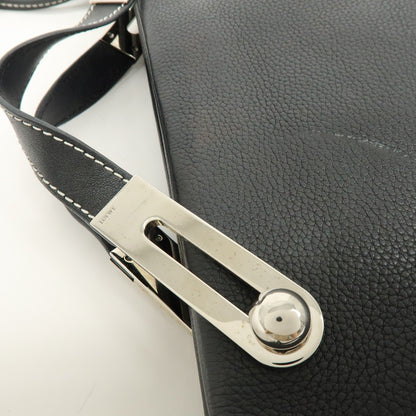 Loewe Missy Leather, Black, Leather, Handbag