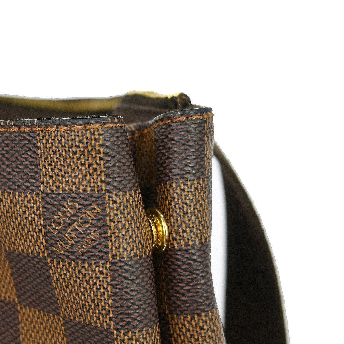 Louis Vuitton Beaubourg Damier, Brown, Canvas, Tote Bag
