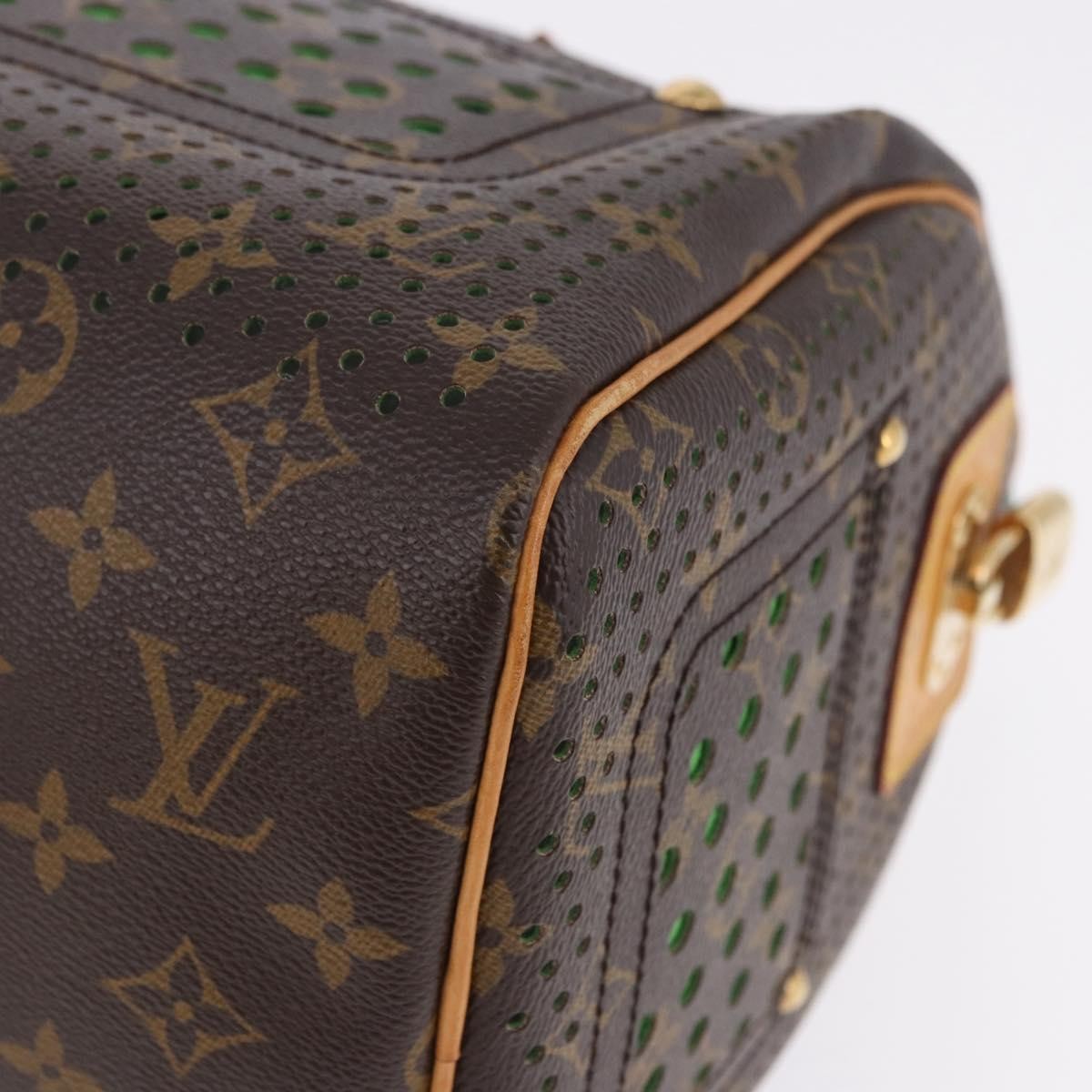 Louis Vuitton Speedy Perforated Monogram Canvas, Brown, Canvas, Handbag