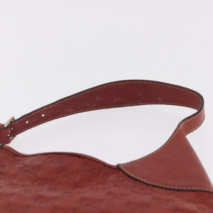 Gucci Trophy GG Canvas with Leather, Red, Canvas, Tote Bag