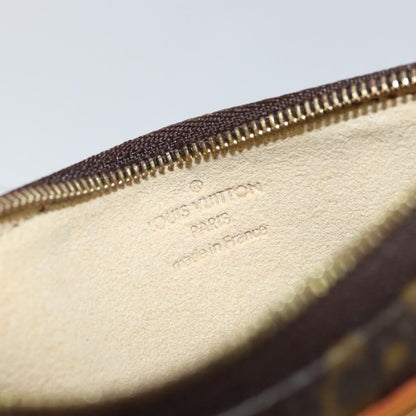 Louis Vuitton Milla Pochette Monogram Canvas, Brown, Canvas, Clutch