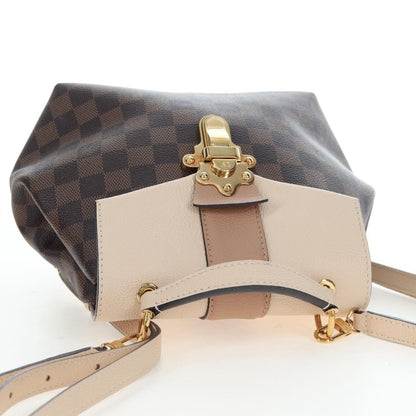 Louis Vuitton Clapton Backpack Damier and Leather, Brown, Canvas, Backpack