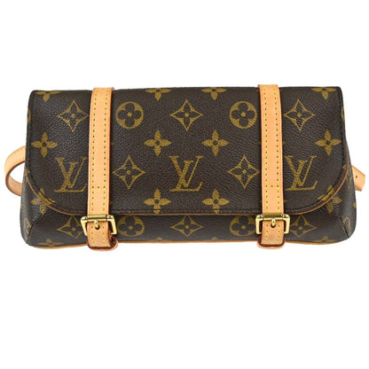 Louis Vuitton Marelle Waist Monogram Canvas, Brown, Canvas, Clutch