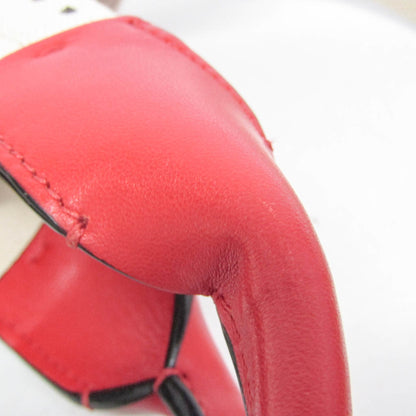 Valentino Garavani Atelier 01 Studded Canvas, Red, Canvas, Tote Bag