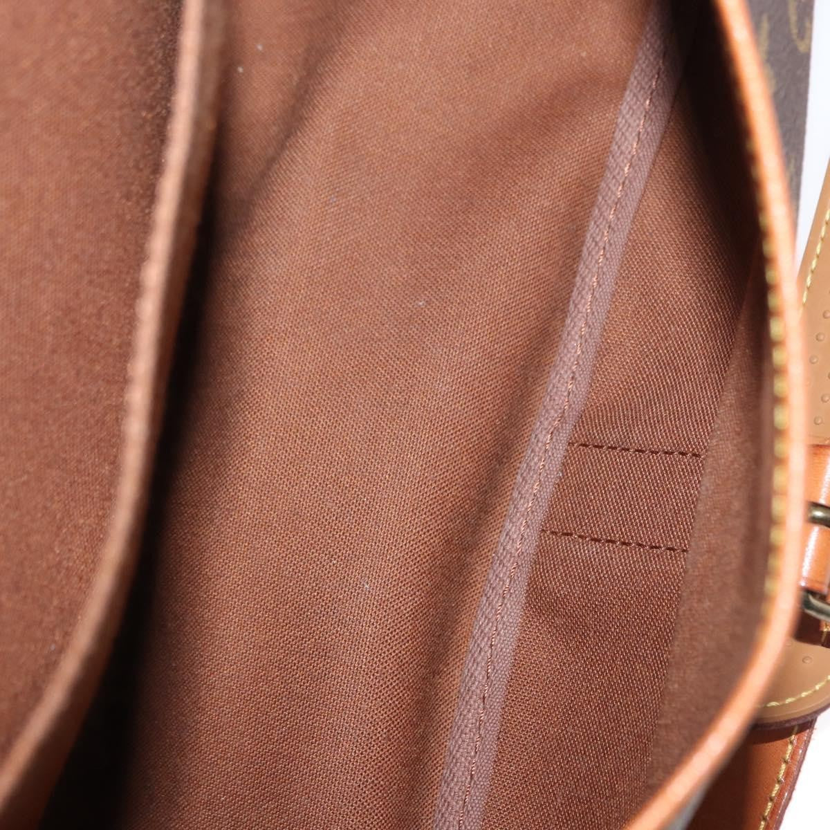 Louis Vuitton Saumur Monogram Canvas, Brown, Canvas, Shoulder Bag