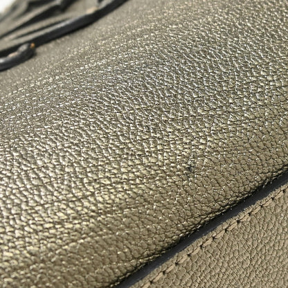 Loewe Amazona Leather, Gold, Leather, Handbag
