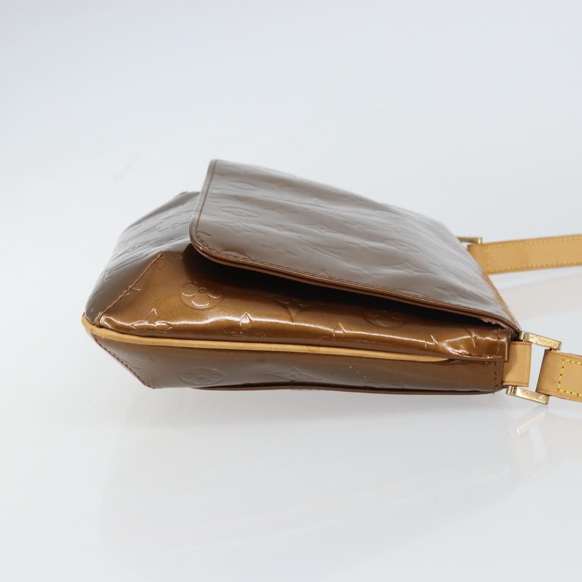 Louis Vuitton Thompson Street Monogram Vernis, Brown, Patent Leather, Shoulder Bag
