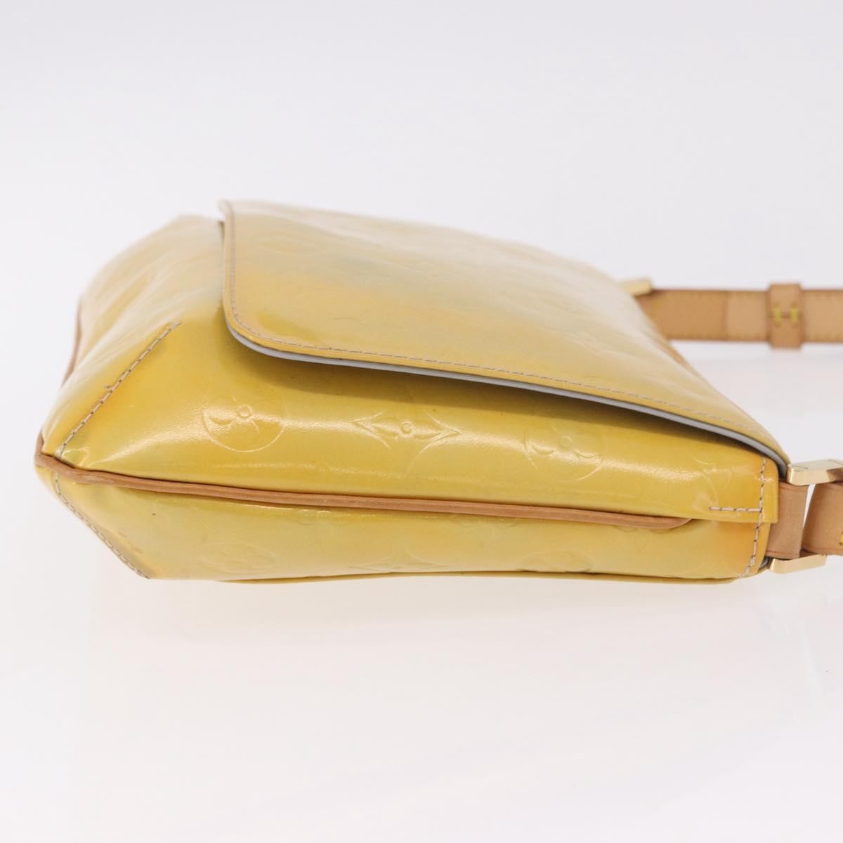Louis Vuitton Thompson Street Monogram Vernis, Yellow, Patent Leather, Shoulder Bag