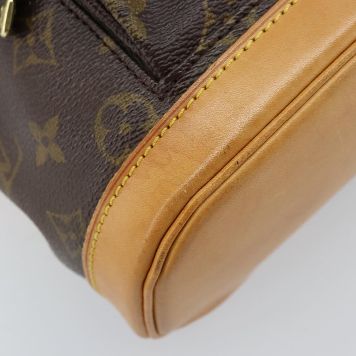 Louis Vuitton Vintage Montsouris Monogram Canvas, Brown, Canvas, Backpack