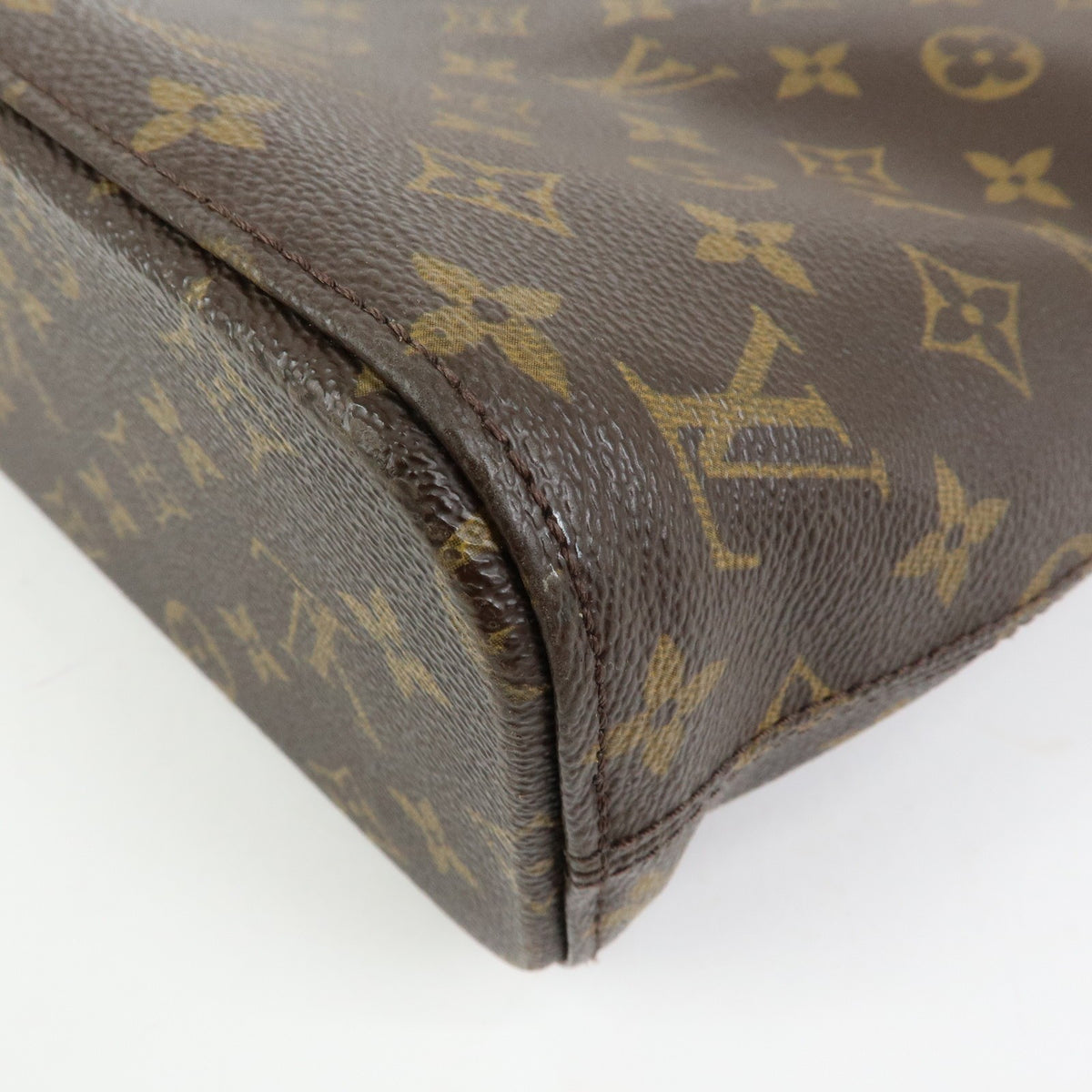 Louis Vuitton Luco Monogram Canvas, Brown, Canvas, Handbag