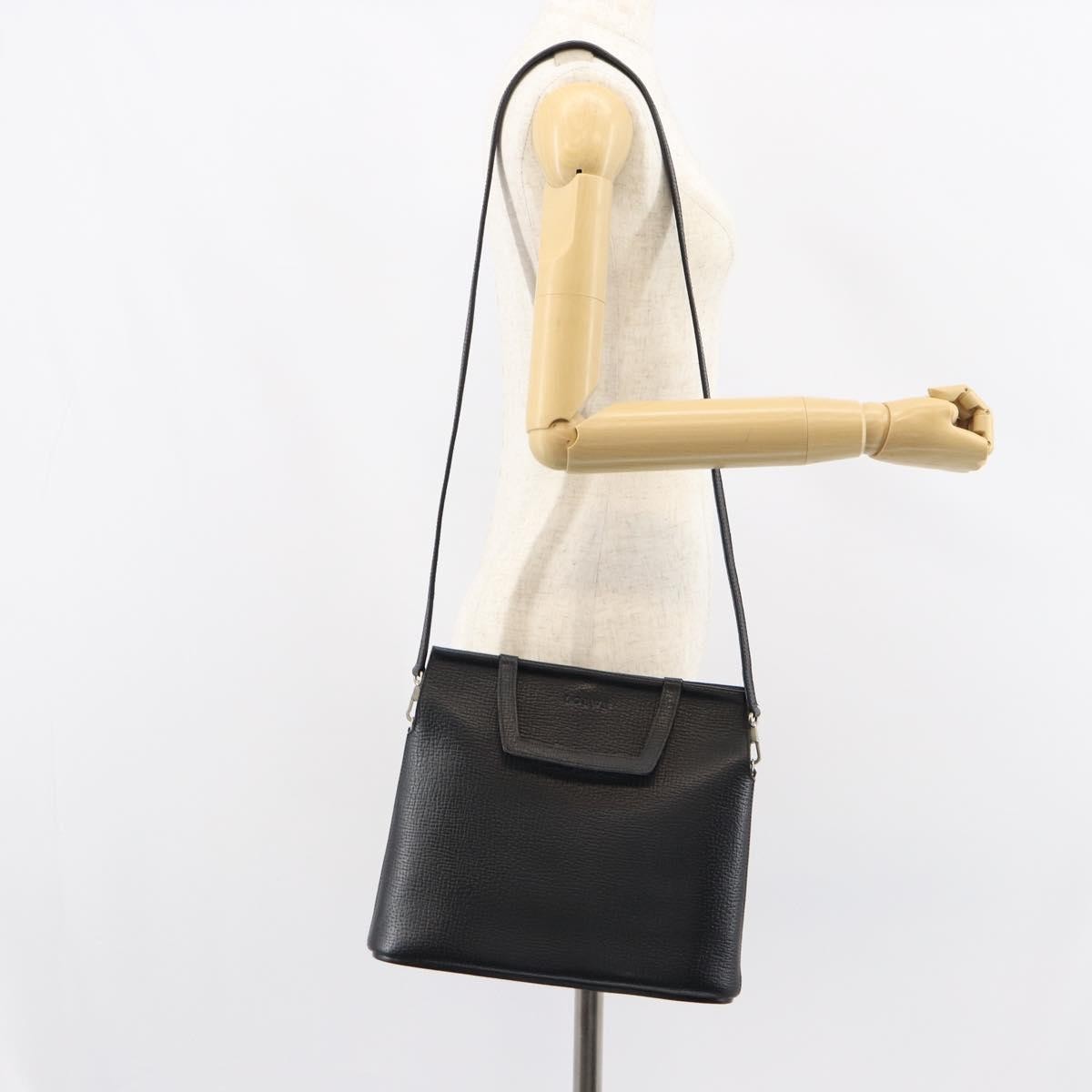 Loewe Vintage Leather, Black, Leather, Handbag