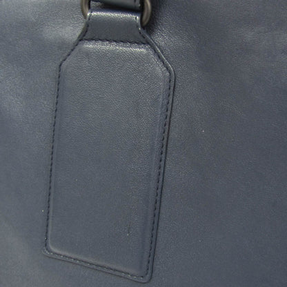 Bottega Veneta Intrecciato Leather, Navy, Leather, Briefcase