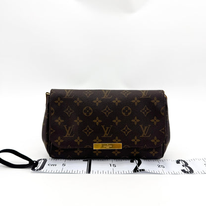 Louis Vuitton Favorite Monogram Canvas, Brown, Canvas, Handbag