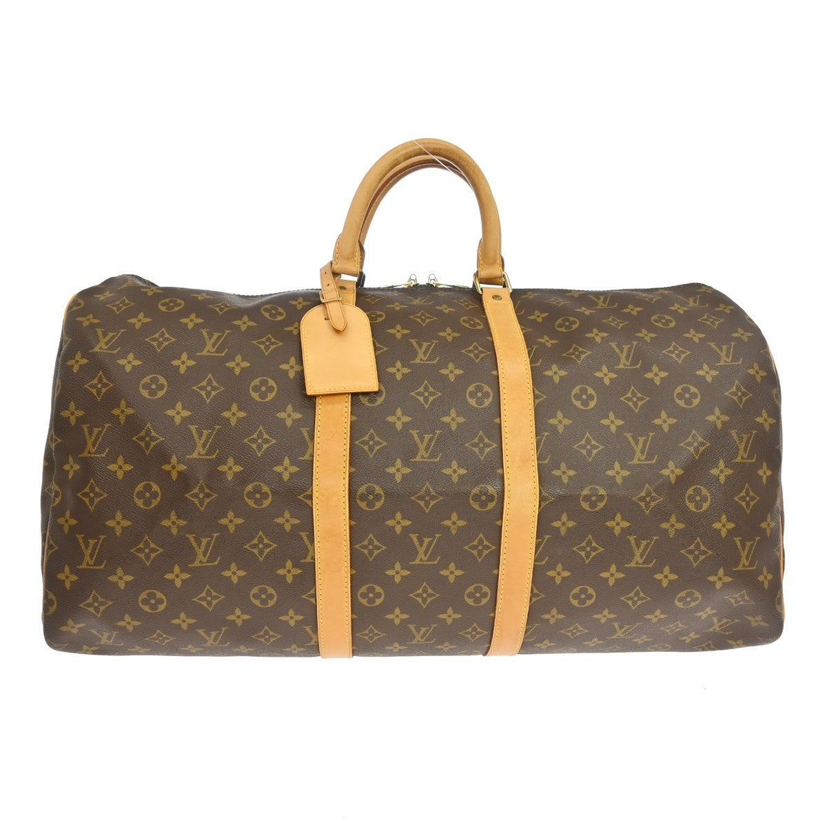 Louis Vuitton Keepall Monogram Canvas, Brown, Canvas, Travel Bag
