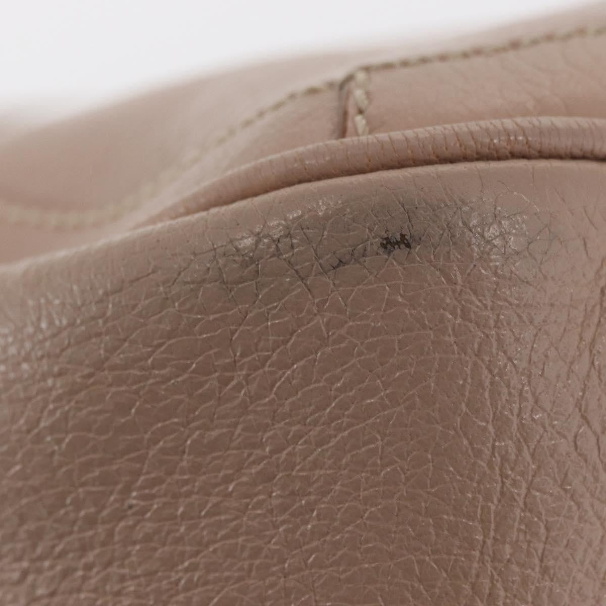 Salvatore Ferragamo Betulla Chain Tote Leather, Pink, Leather, Handbag