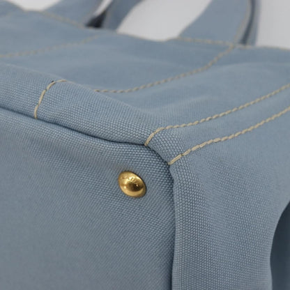 Prada Canapa Canvas, Blue, Canvas, Tote Bag
