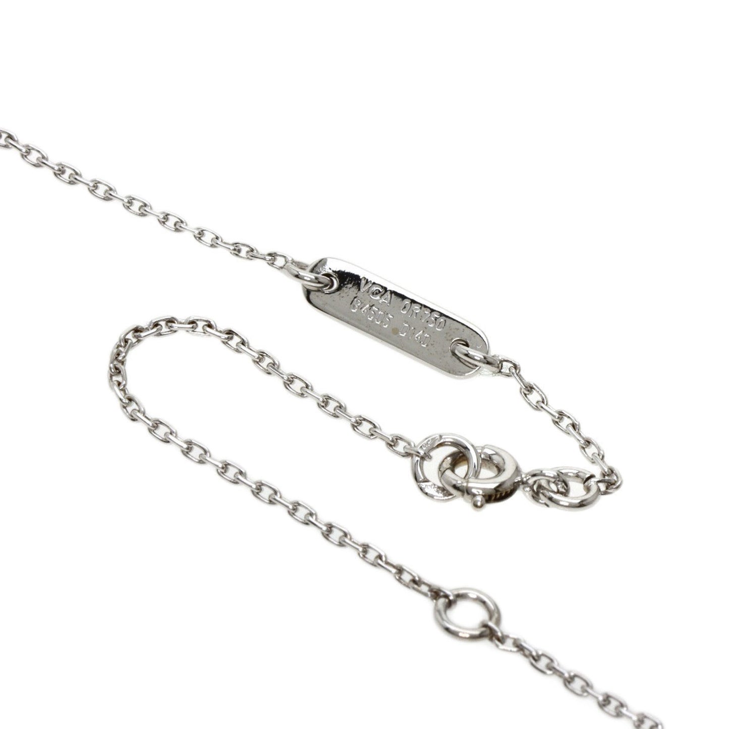 Van Cleef & Arpels, White, White Gold, necklace