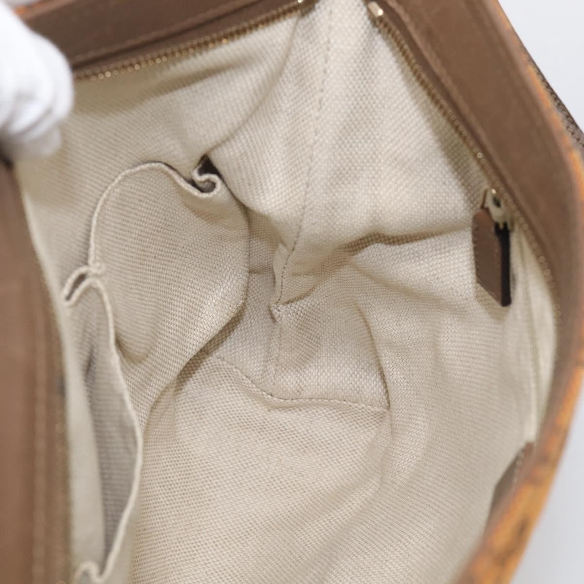 Gucci Shoulder Canvas, Orange, Canvas, Shoulder Bag