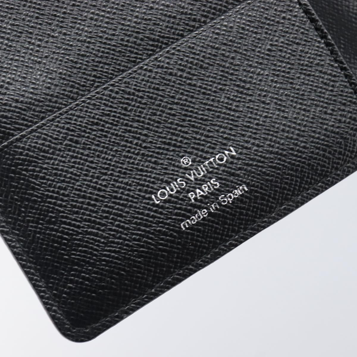 Louis Vuitton Passport Cover Damier Graphite, Gray, Canvas, Briefcase