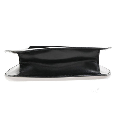 Celine Vintage Leather, Black, Leather, Shoulder Bag