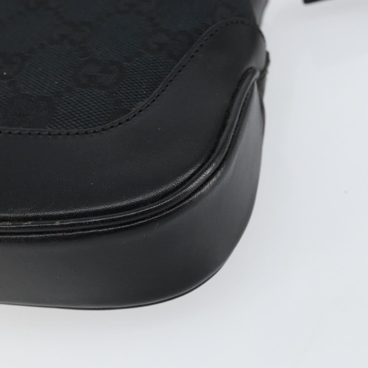 Gucci Vintage Jackie O Web Hobo GG Canvas, BLACK, CANVAS, Shoulder bag