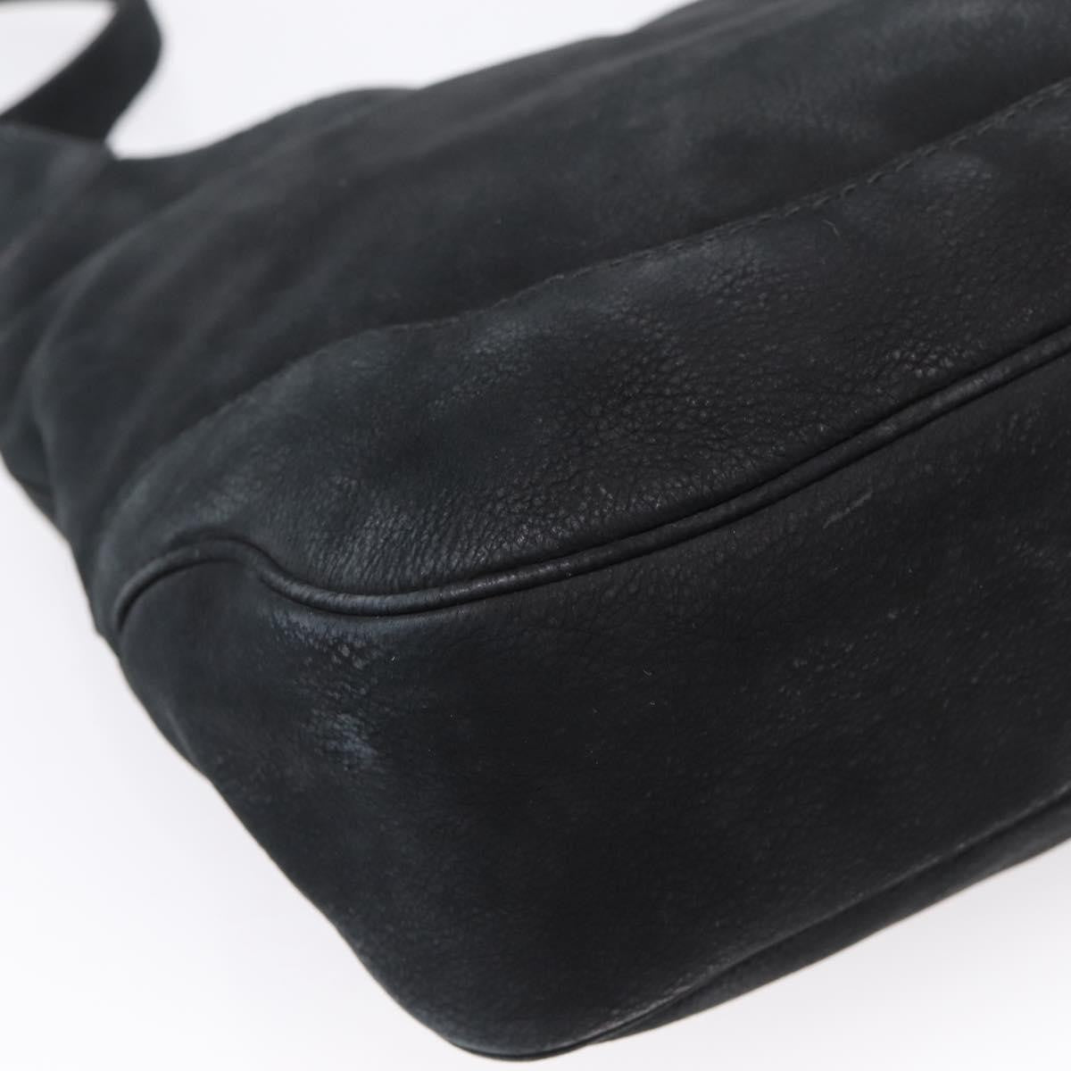 Gucci Jackie O Suede, Black, Leather, Handbag