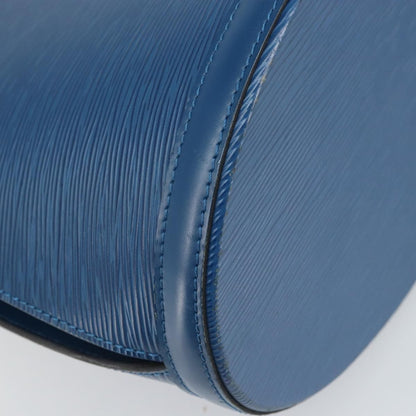 Louis Vuitton Cluny Epi Leather, Blue, Leather, Shoulder Bag