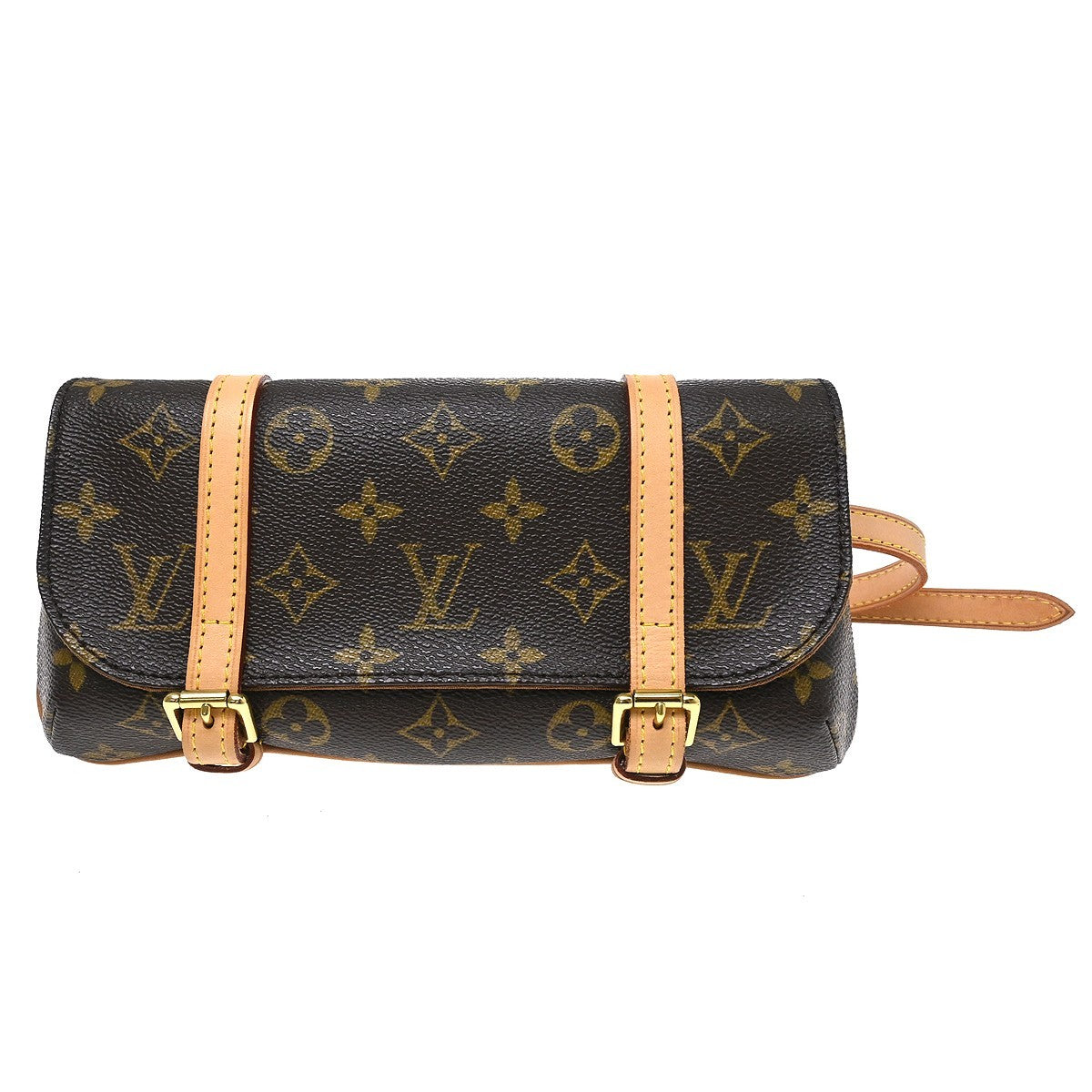 Louis Vuitton Marelle Waist Monogram Canvas, Brown, Canvas, Clutch