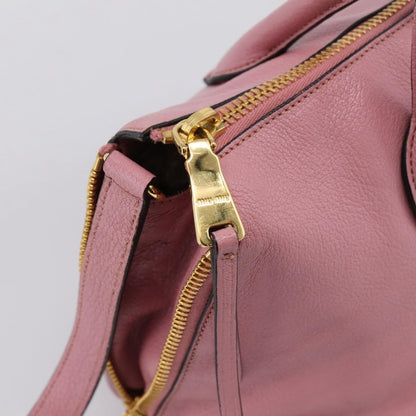 Miu Miu Beau Top Handle Leather, Multicolour, Leather, Handbag