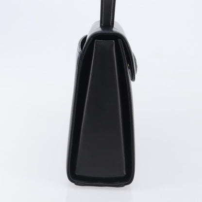 Givenchy Twist lock top handle Leather, Black, Leather, Handbag