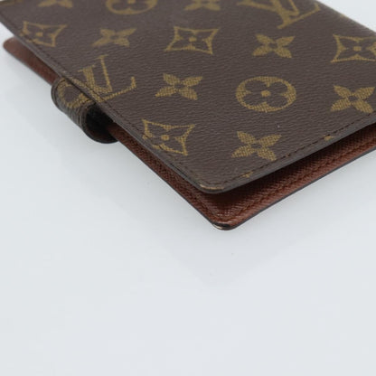 Louis Vuitton Agenda Cover Monogram Canvas, Brown, Canvas, Wallet
