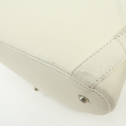Loewe Anton Sling Leather, White, Leather, Handbag