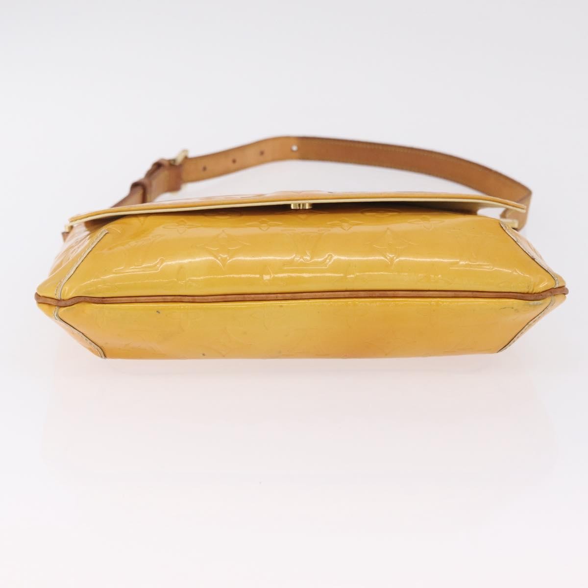 Louis Vuitton Thompson Street Monogram Vernis, Yellow, Patent Leather, Shoulder Bag