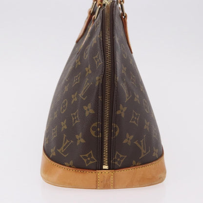 Louis Vuitton Vintage Alma Monogram Canvas, Brown, Canvas, Handbag