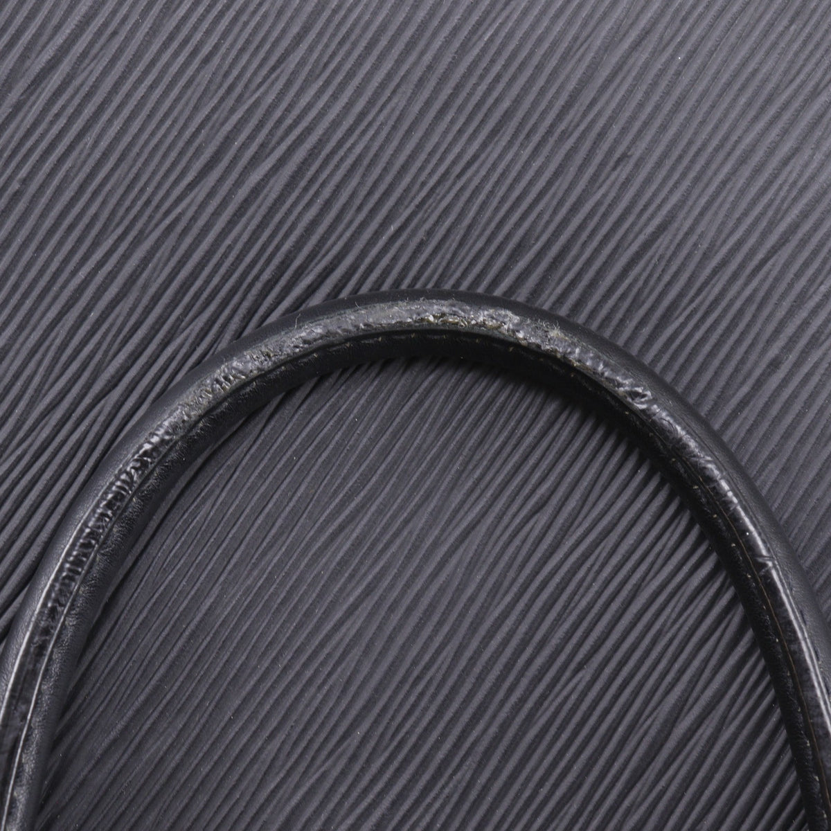 Louis Vuitton Sac Plat NM Epi Leather, Black, Leather, Handbag