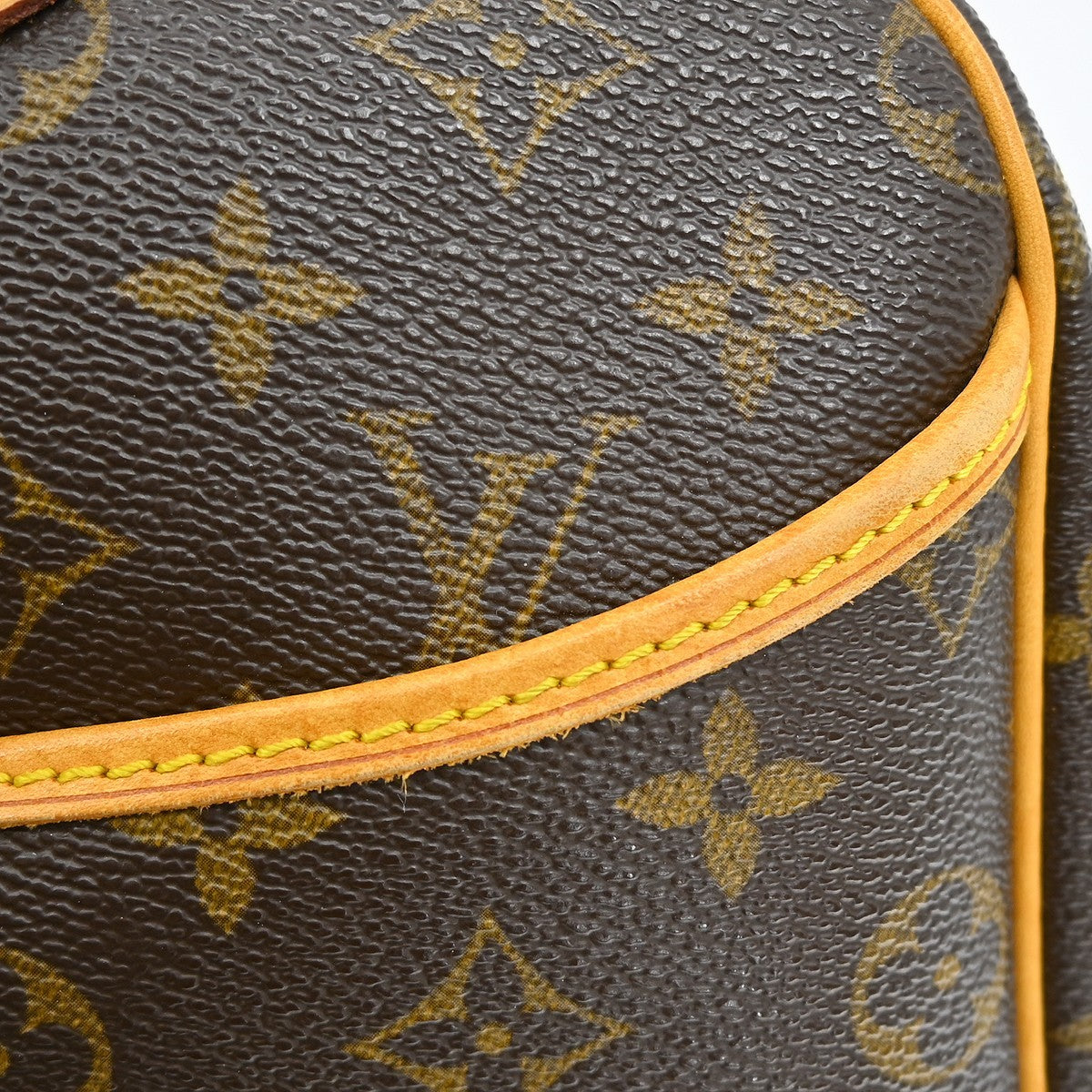 Louis Vuitton Deauville Monogram Canvas, Brown, Canvas, Handbag