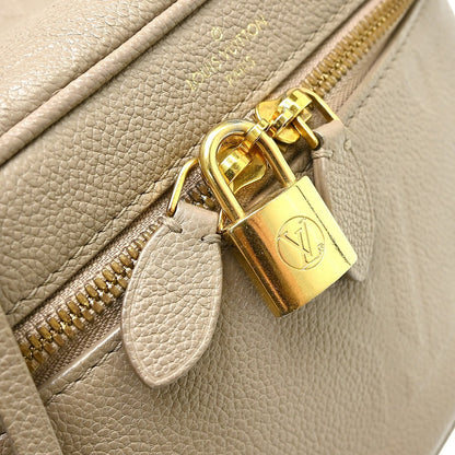 Louis Vuitton Vanity Monogram Empreinte Giant, Beige, Leather, Handbag