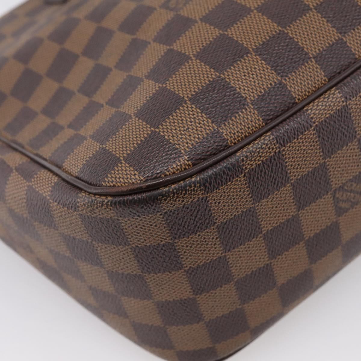 Louis Vuitton Parioli Damier Ebene, Brown, Canvas, Shoulder Bag