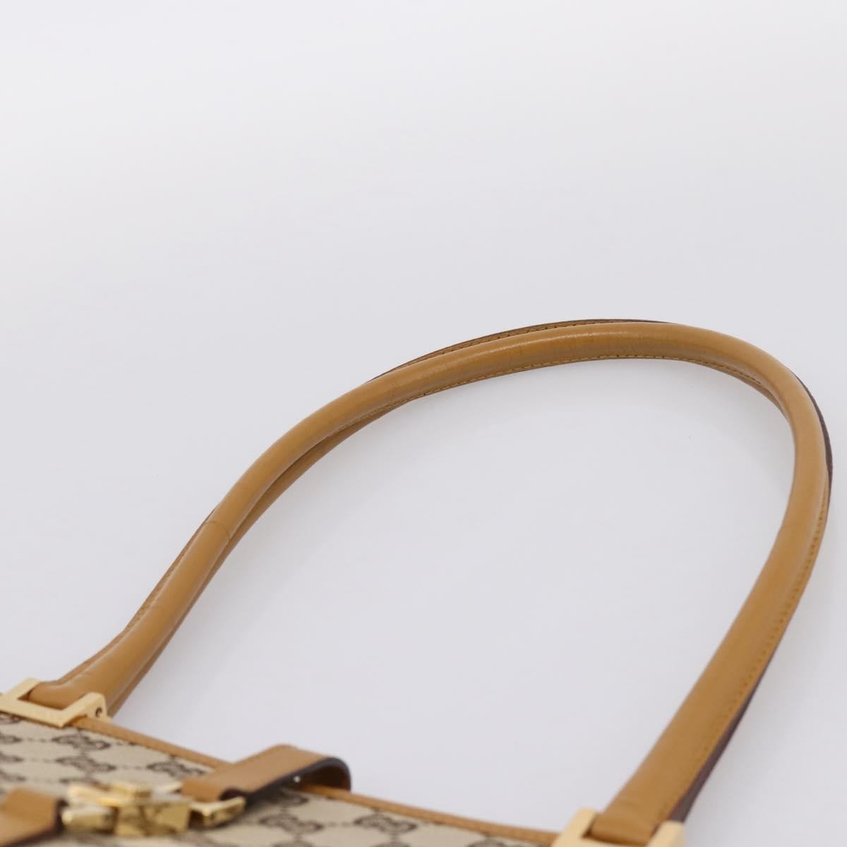 Gucci Jackie GG Canvas, Brown, Canvas, Tote Bag