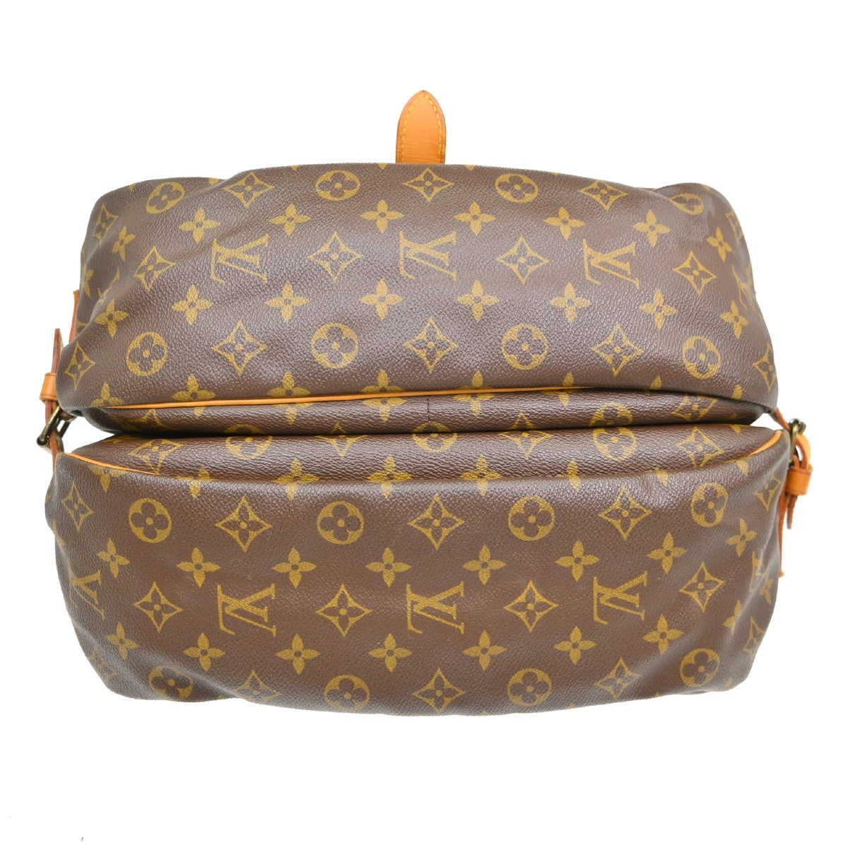 Louis Vuitton Saumur Monogram Canvas, Brown, Canvas, Shoulder Bag