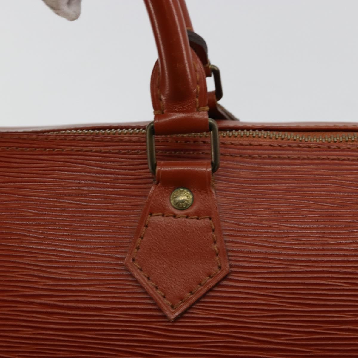 Louis Vuitton Speedy Epi Leather, Brown, Leather, Handbag