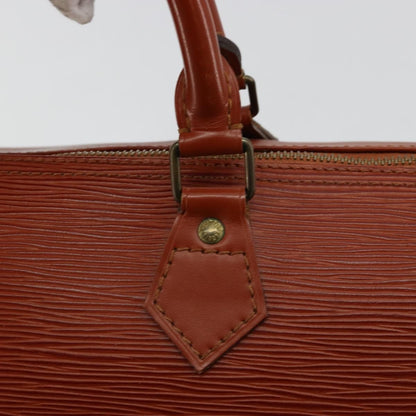 Louis Vuitton Speedy Epi Leather, Brown, Leather, Handbag