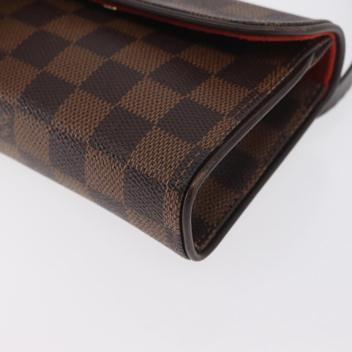 Louis Vuitton Florentine Waist Monogram Canvas, Brown, Canvas, Clutch
