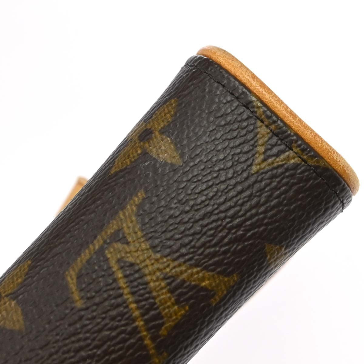 Louis Vuitton Florentine Waist Monogram Canvas, Brown, Canvas, Clutch