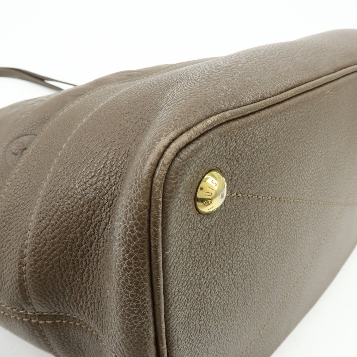 Louis Vuitton Citadine Monogram Empreinte Leather, Brown, Leather, Handbag