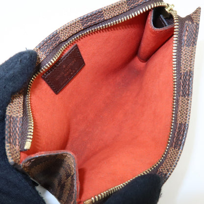 Louis Vuitton Marais Bucket Zip Damier, Brown, Canvas, Clutch