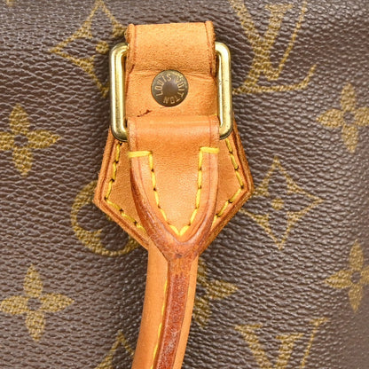 Louis Vuitton Alma Monogram Canvas, Brown, Canvas, Handbag
