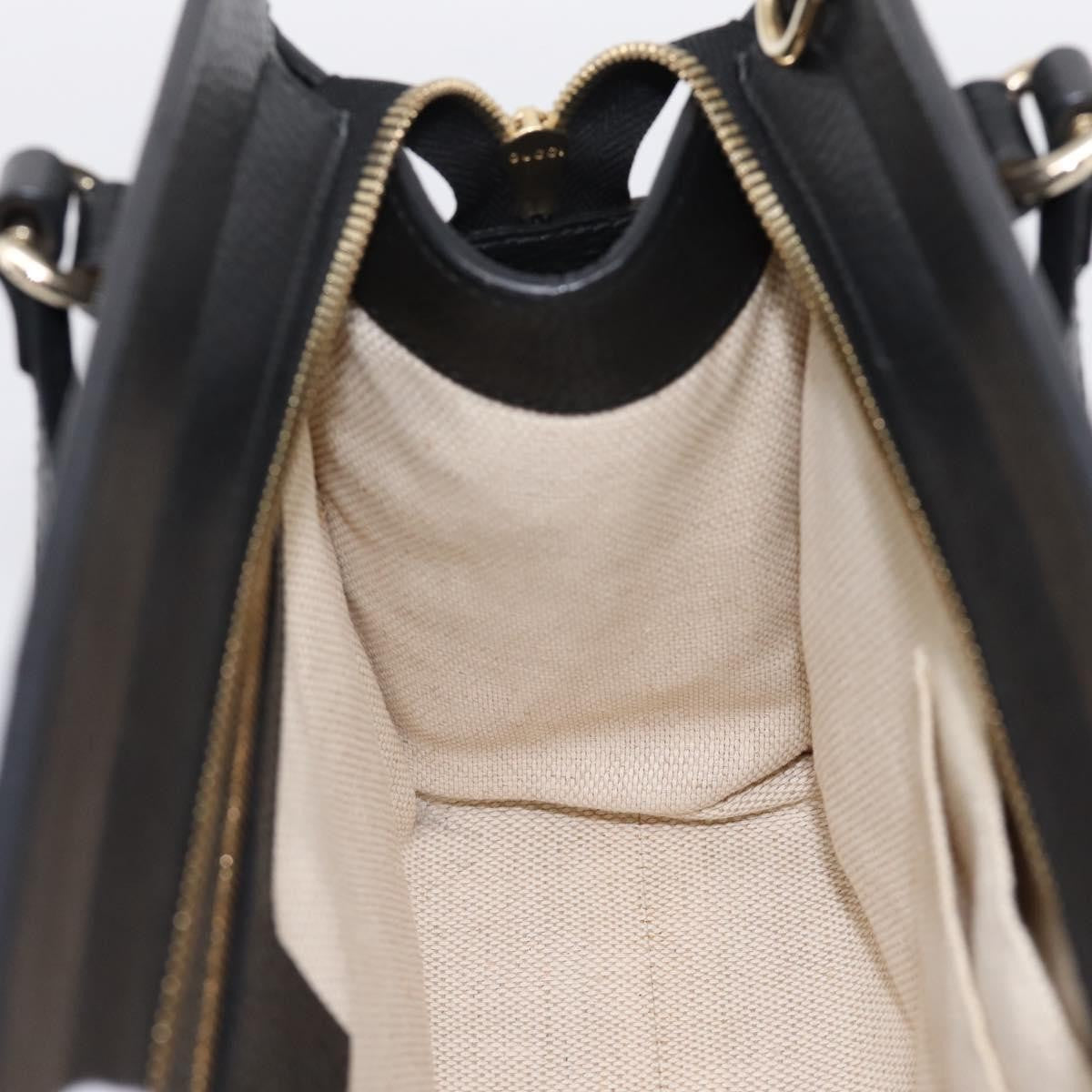 Gucci Soho Convertible Top Handle Satchel Leather, Black, Leather, Handbag